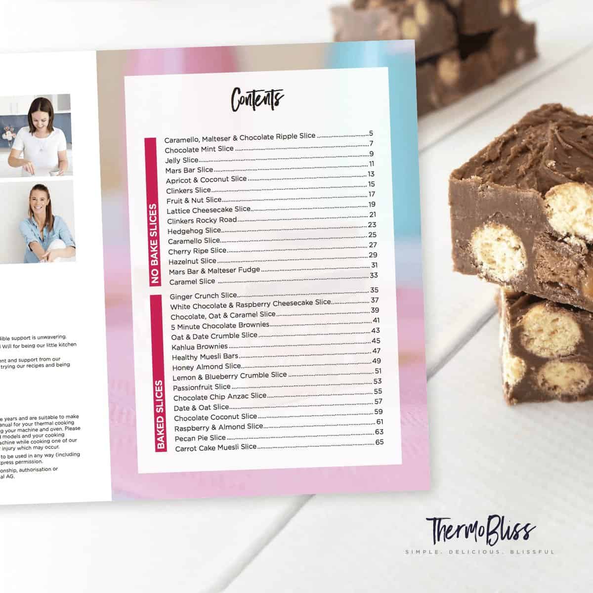 Thermomix Slices Cookbook