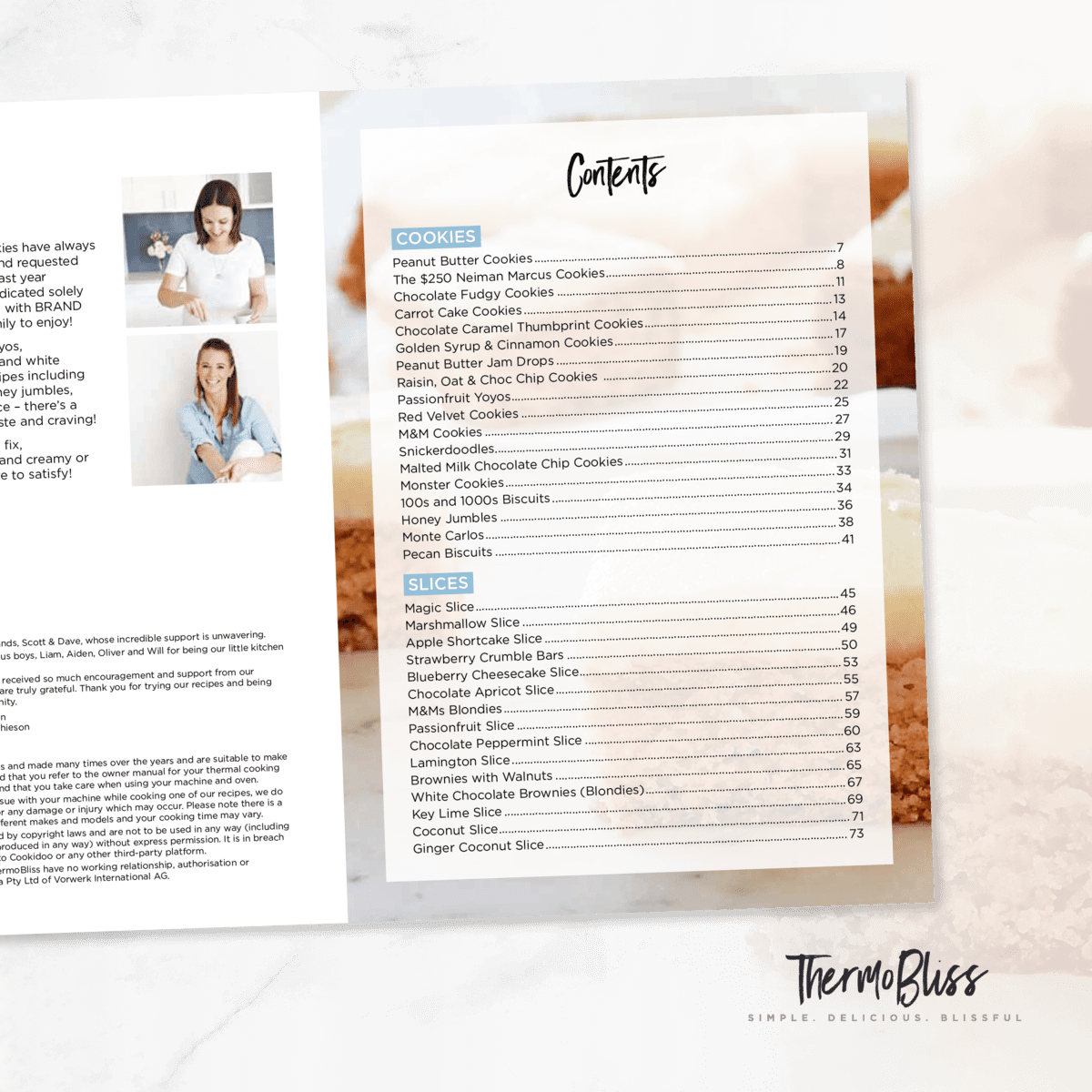 Thermomix Cookies & Slices Cookbook